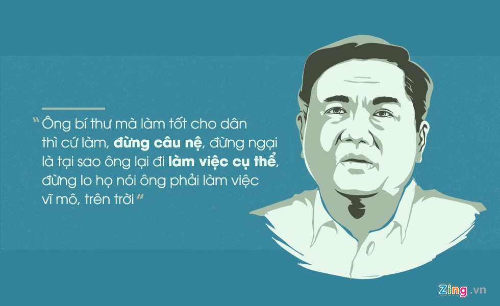 Phat ngon an tuong,  phat ngon cua Bi thu Thang,  Bi thu Dinh La thang,  bi thu thanh uy anh 8