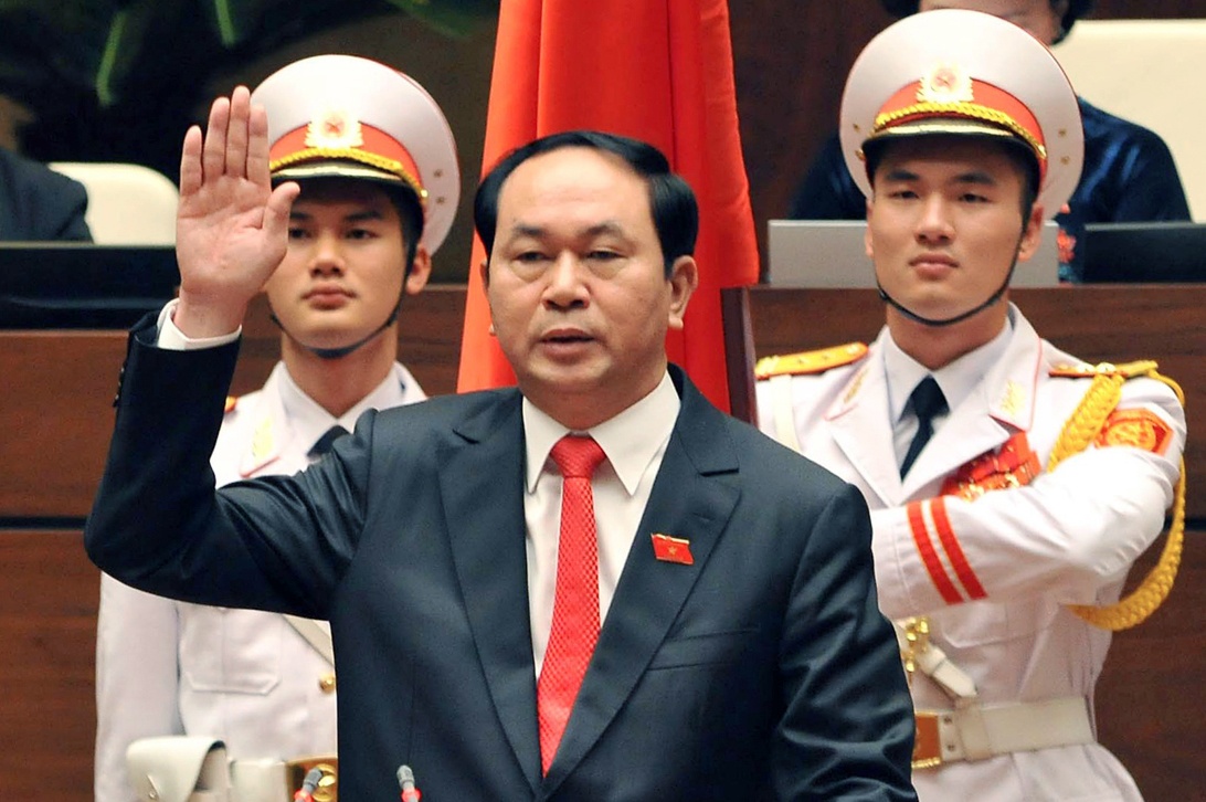 Chu tich nuoc Tran Dai Quang: 'Kien quyet bao ve chu quyen' hinh anh