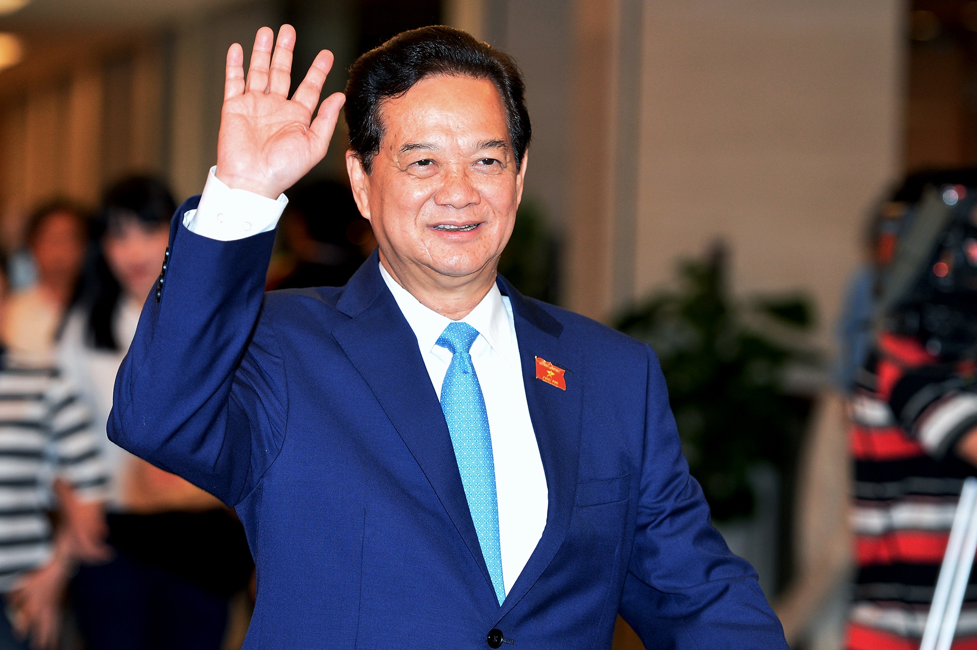 ong Nguyen Tan Dung thoi chuc anh 1