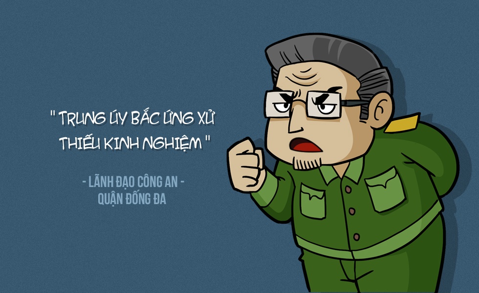 công an nhổ nước bọt ảnh 3 cong an nho nuoc bot anh 3