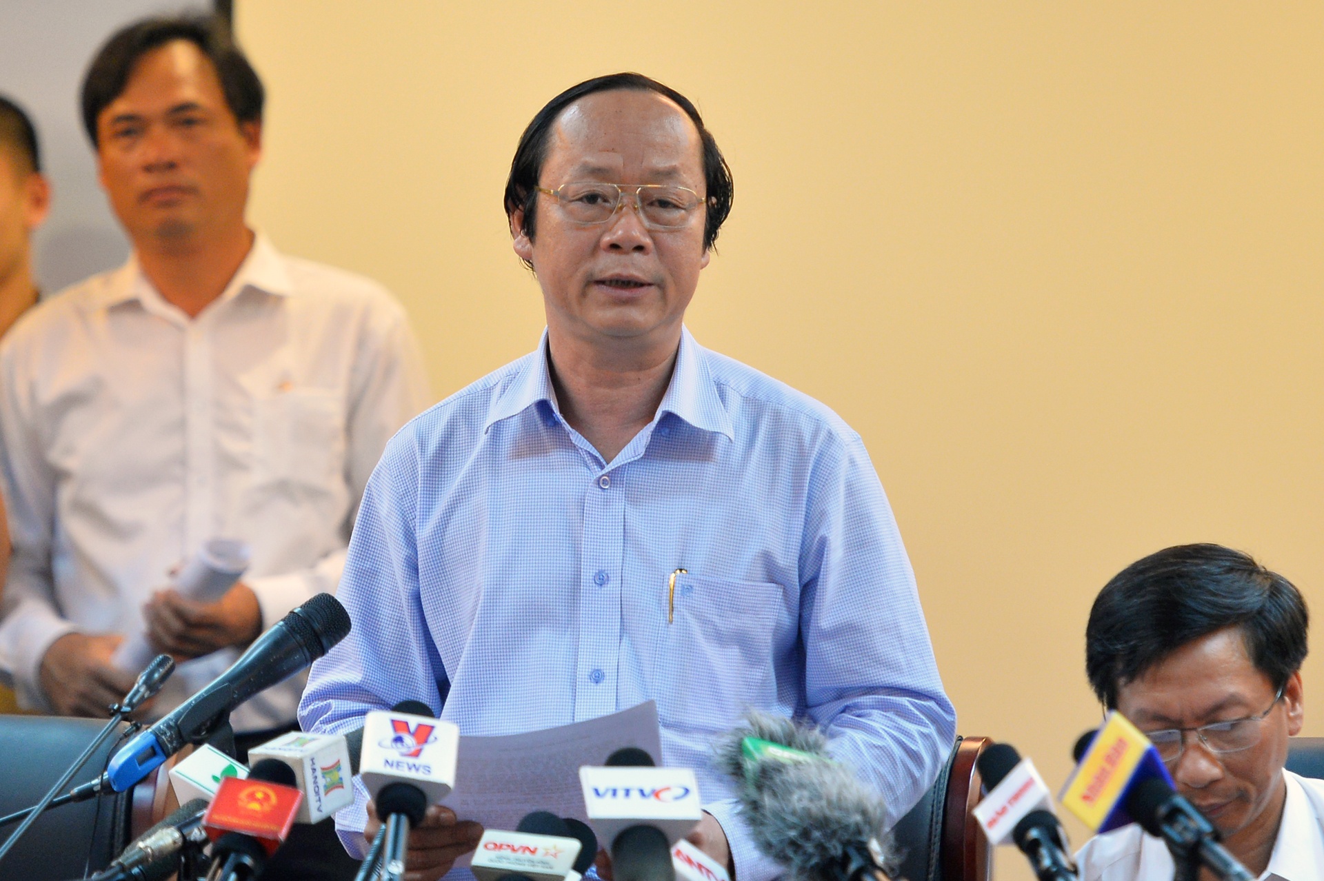 họp báo nguyên nhân cá chết hàng loạt ảnh 1 hop bao nguyen nhan ca chet hang loat anh 1