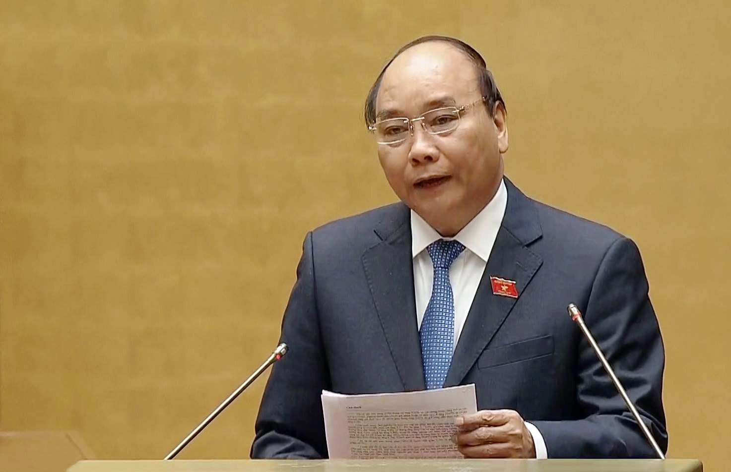 Tuong thuat chat van Thu tuong Nguyen Xuan Phuc hinh anh