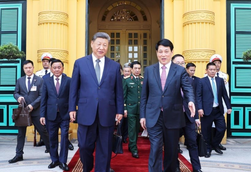 Chu tich nuoc Luong Cuong tien Tong Bi thu, Chu tich nuoc Trung Quoc hinh anh