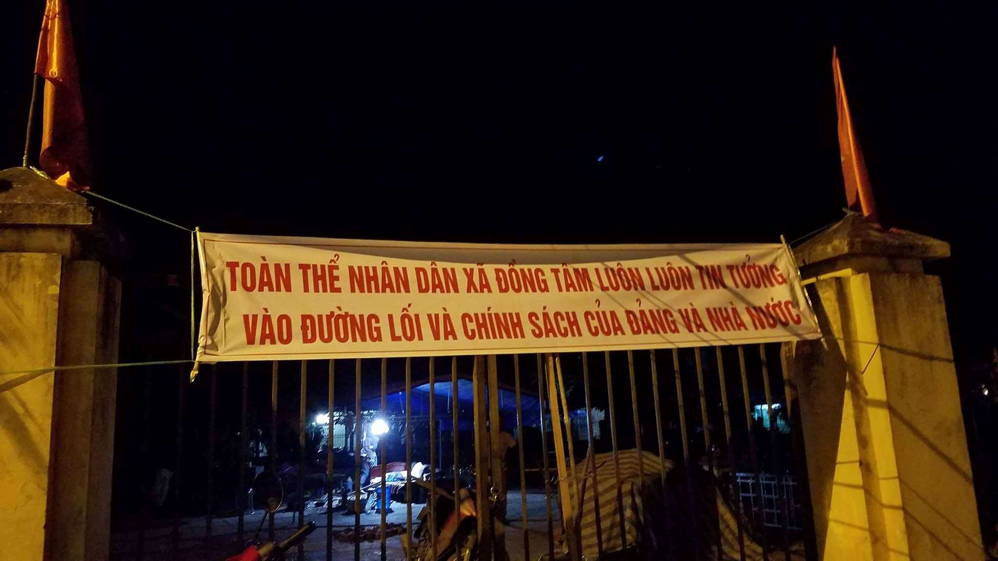 Vụ việc ở Đồng Tâm ảnh 1 Vu viec o Dong Tam anh 1