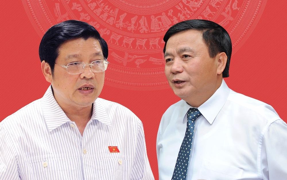 Chan dung 2 tan uy vien Ban Bi thu Trung uong Dang hinh anh