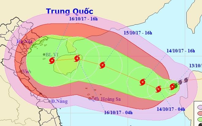 Suc gio cua bao so 11 co the manh toi 150 km/h hinh anh