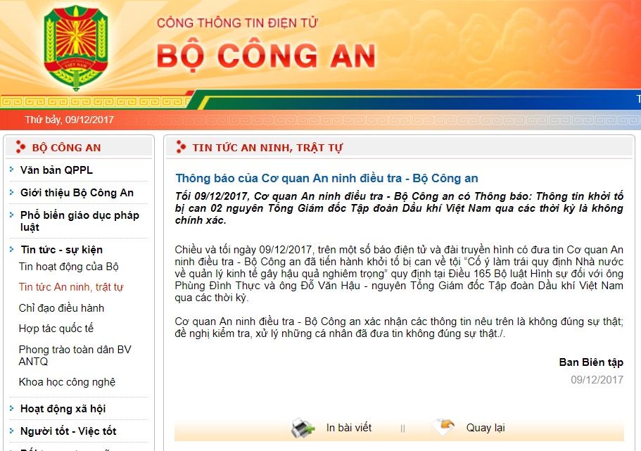 Dinh chinh thong tin hai cuu tong giam doc PVN bi khoi to hinh anh