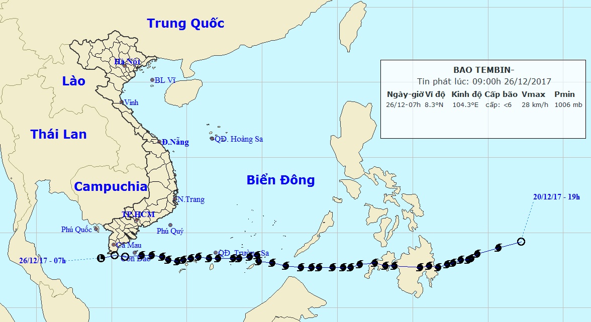 bao so 16 - Tembin suy yeu anh 1