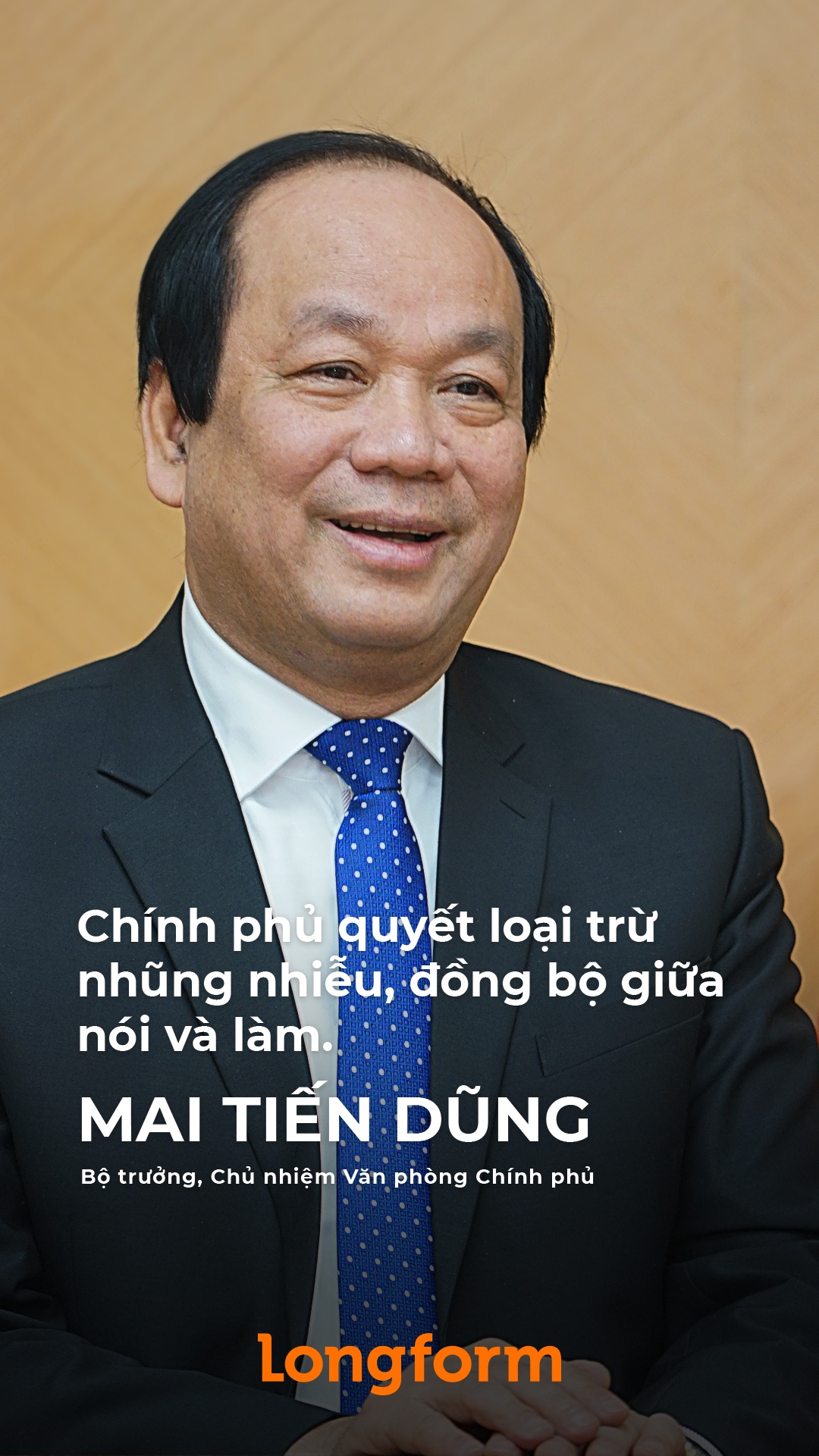 Bộ trưởng Mai Tiến Dũng ảnh 1 Bo truong Mai Tien Dung anh 1