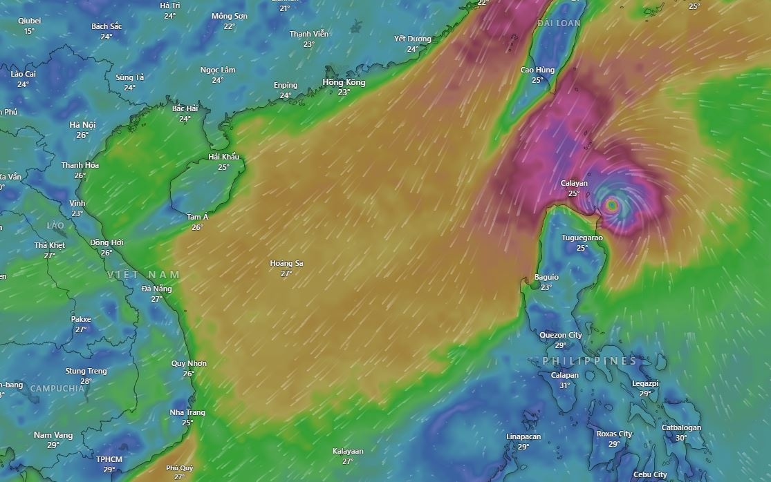 Bao Yinxing manh len cap 15, tien vao Bien Dong hinh anh