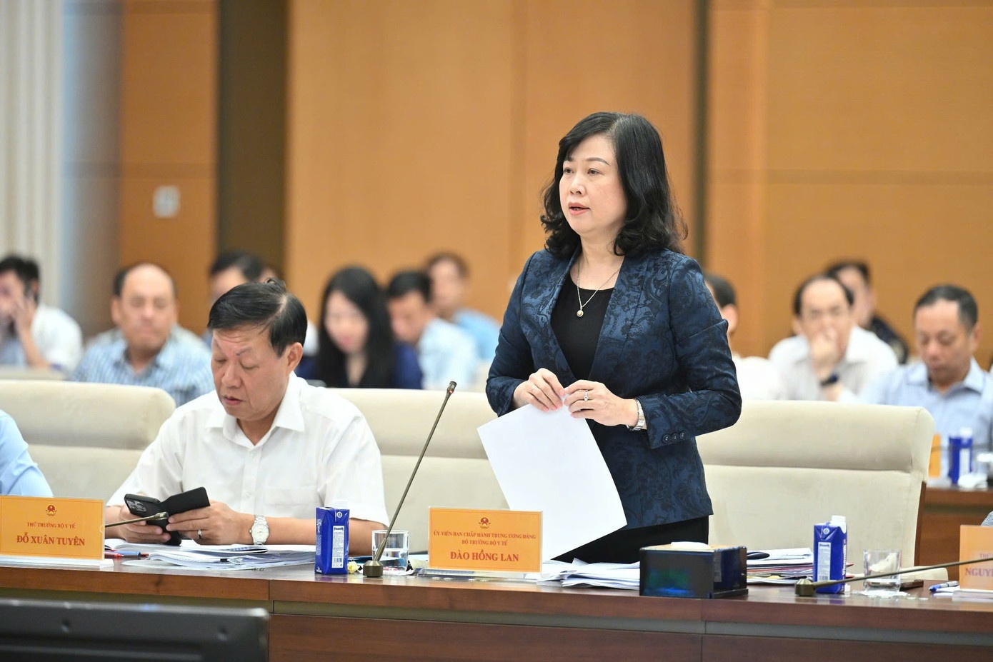 Pham Trong Nghia,  Y te,  Dao Hong Lan,  Uy ban Van hoa,  Truy xuat,  Bo truong Y te anh 1