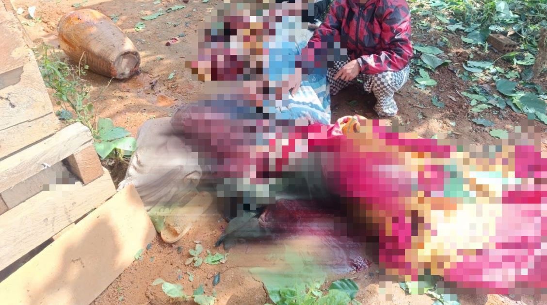 Tu y dap bom, mot nguoi chet, mot nguoi dut hai tay hinh anh