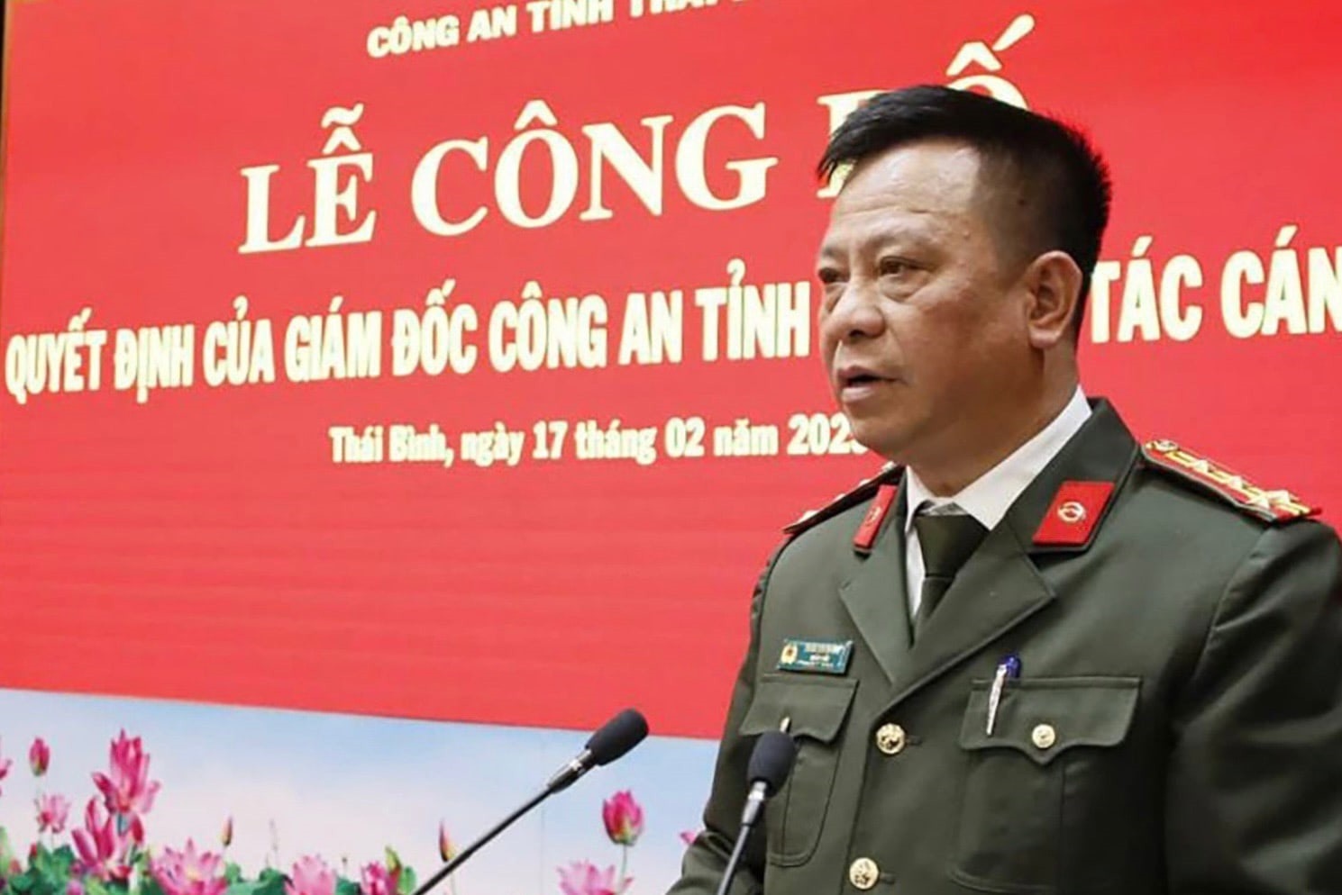 5 truong phong Cong an tinh Thai Binh nghi huu truoc tuoi hinh anh