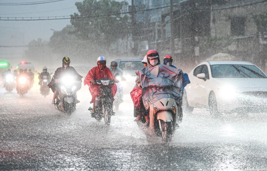 TP.HCM bat ngo co hai ngay mua mat giua nang nong hinh anh