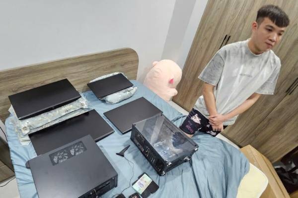 Pha duong day to chuc danh bac xuyen quoc gia voi giao dich hon 100 ty hinh anh