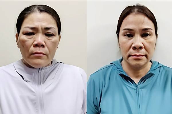 Thu doan van chuyen vang lau tu Lao den 6 tiem vang o Ha Noi hinh anh