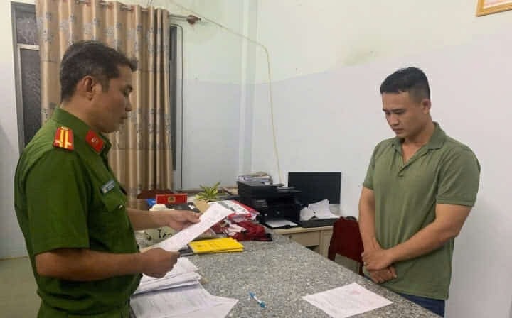 Quan he bat chinh va su giang xe cua cuu trung uy cong an giet nguoi hinh anh