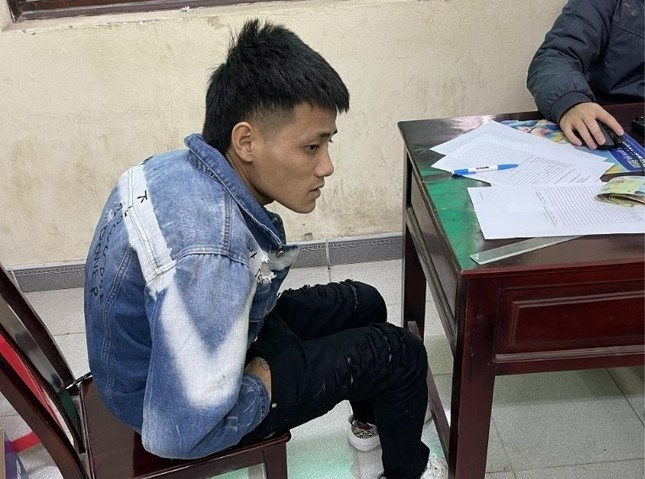 Bat doi tuong dung dao chem vao dau con no hinh anh