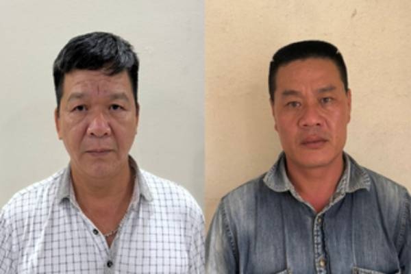 Khoi to lanh dao tram tron be tong do chat thai trai phep hinh anh