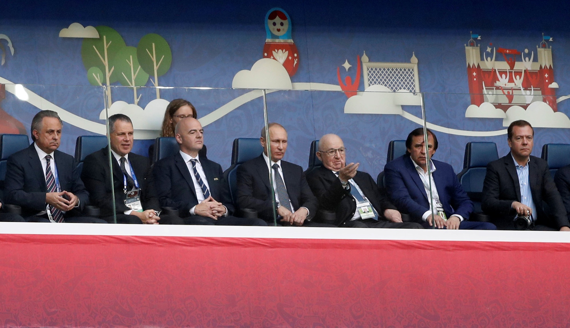 dan khach VIP o buoi le khai mac Confed Cup anh 4