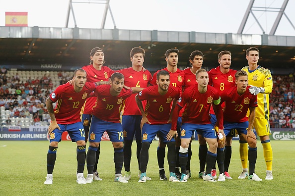 Ha guc Tay Ban Nha,  Duc dang quang U21 chau Au anh 2
