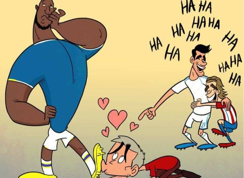 Hi hoa Mourinho quy rap xin Lukaku den Man Utd hinh anh