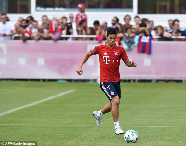 James Rodriguez vẫn muốn trở về khoác áo Real ảnh 1 James Rodriguez van muon tro ve khoac ao Real anh 1
