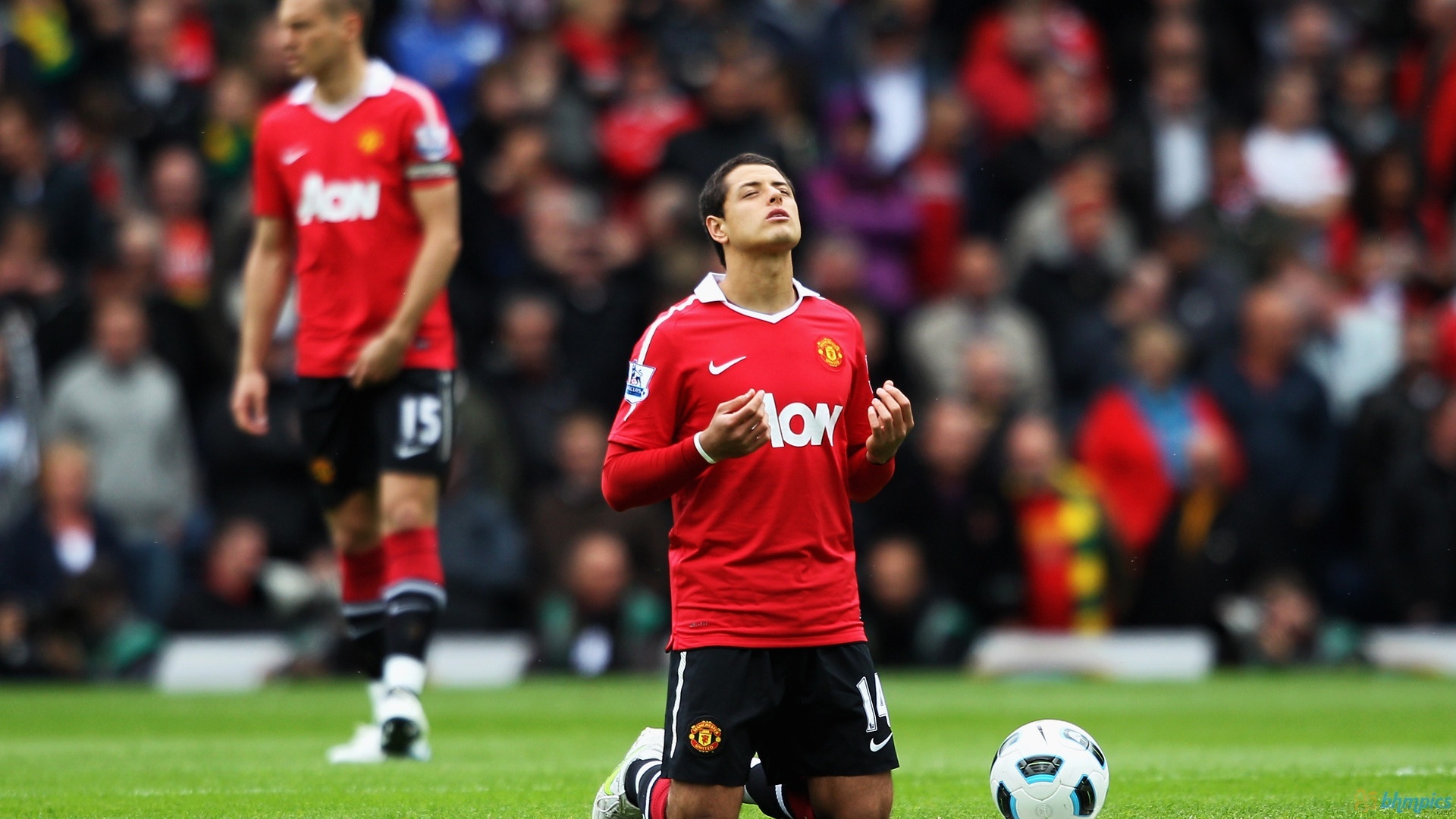 Chicharito tro lai Anh anh 1