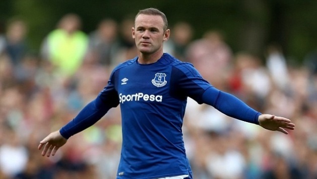 Rooney lai ghi ban trong mau ao Everton anh 7