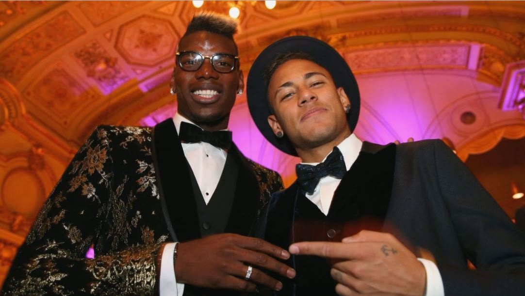 Pogba cười đùa với Messi, Neymar ảnh 2 Pogba cuoi dua voi Messi, Neymar anh 2