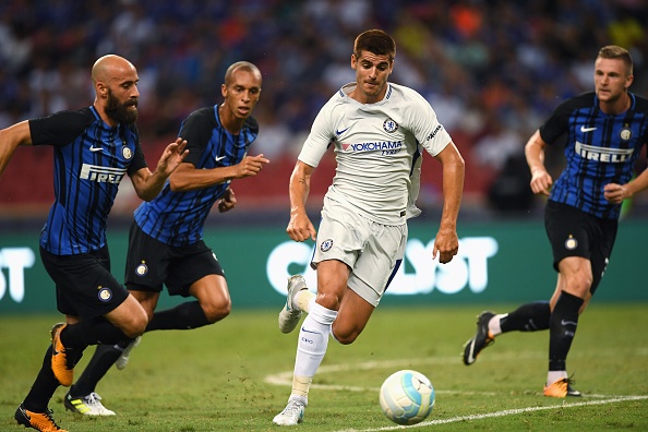 Morata mờ nhạt trong lần đầu đá chính ảnh 2 Morata mo nhat trong lan dau da chinh anh 2