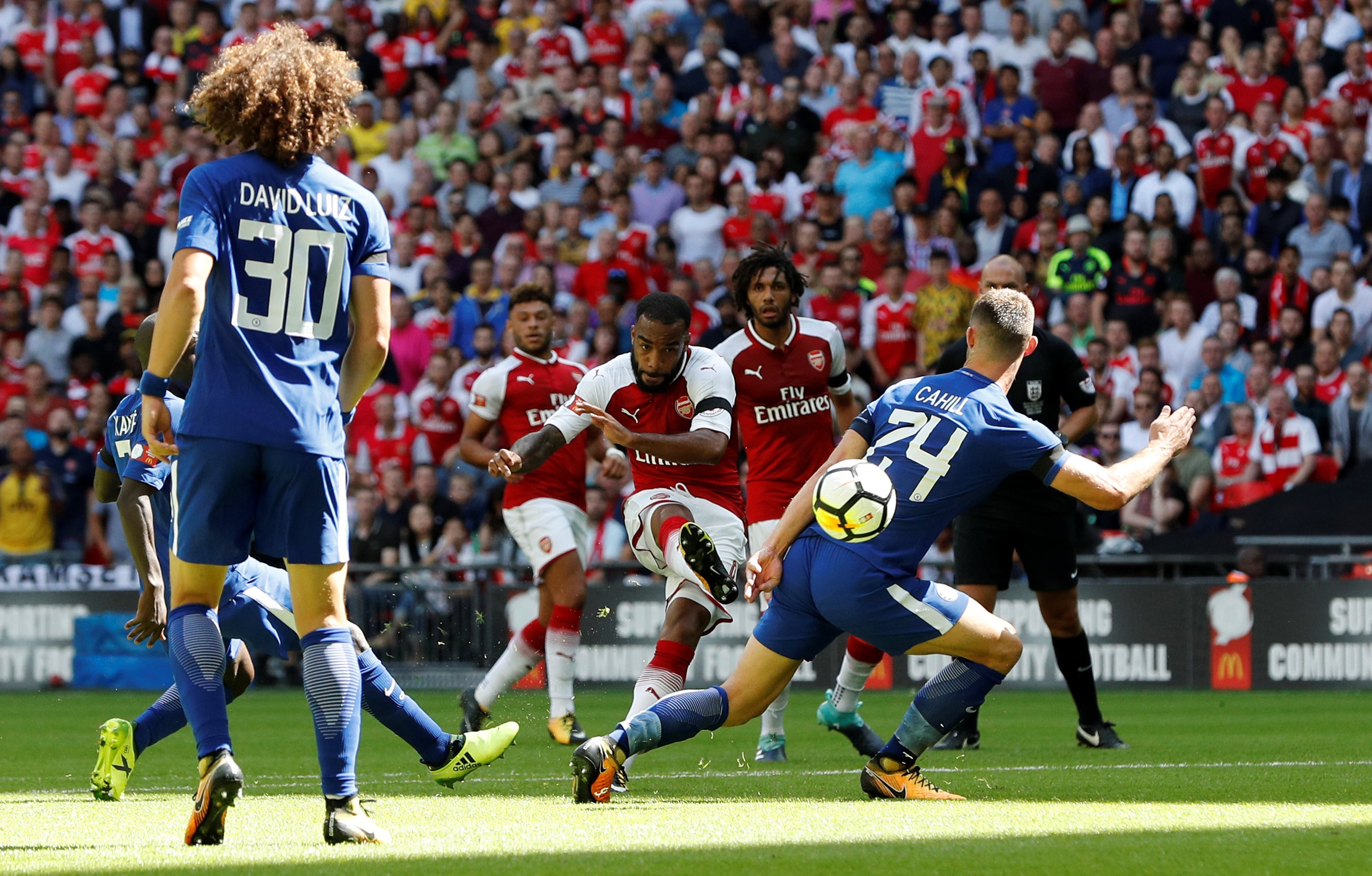 Chelsea thua Arsenal o sieu cup Anh anh 2