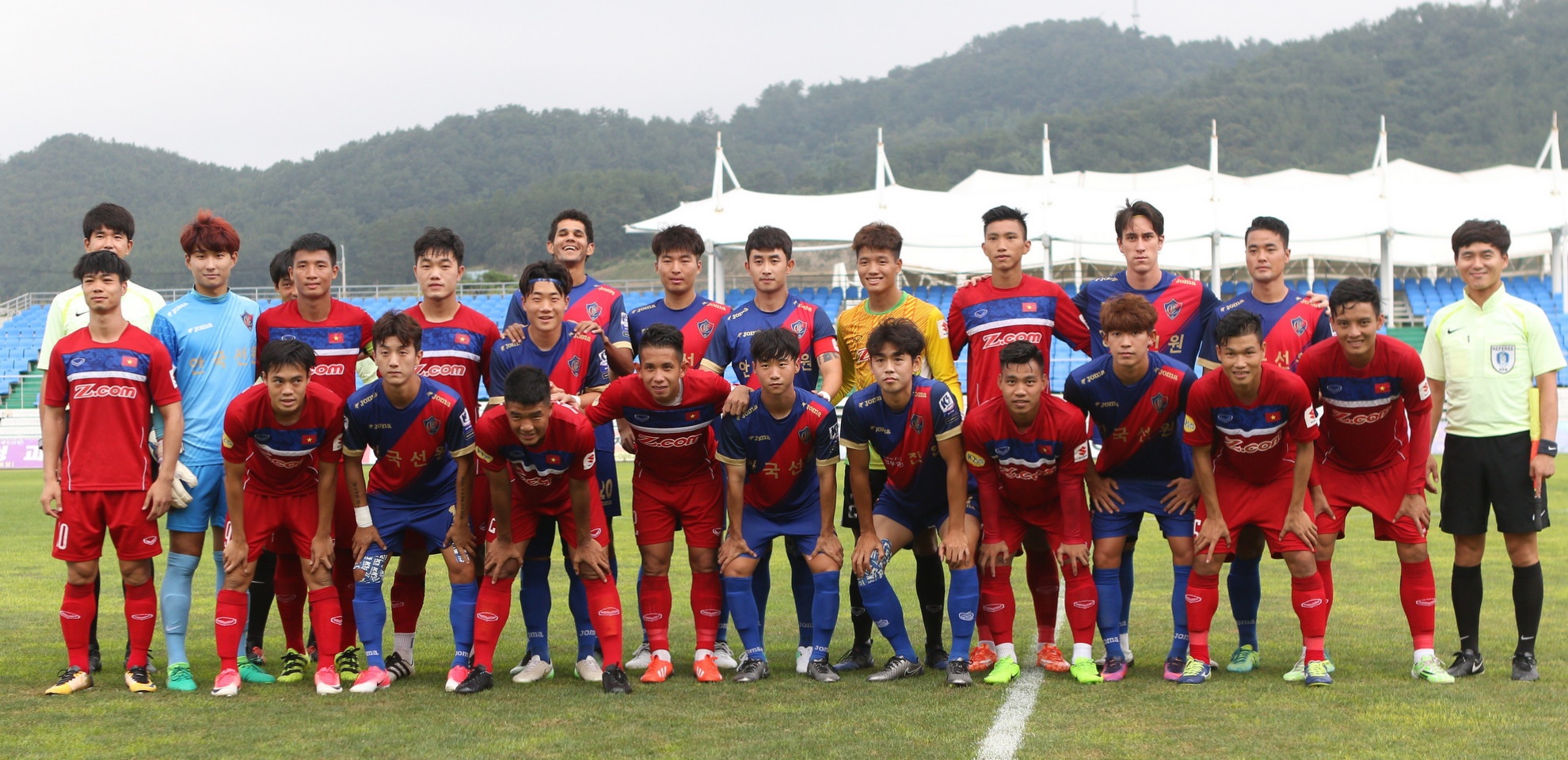 U22 Việt Nam 6-1 Busan FC ảnh 1 U22 Viet Nam 6-1 Busan FC anh 1
