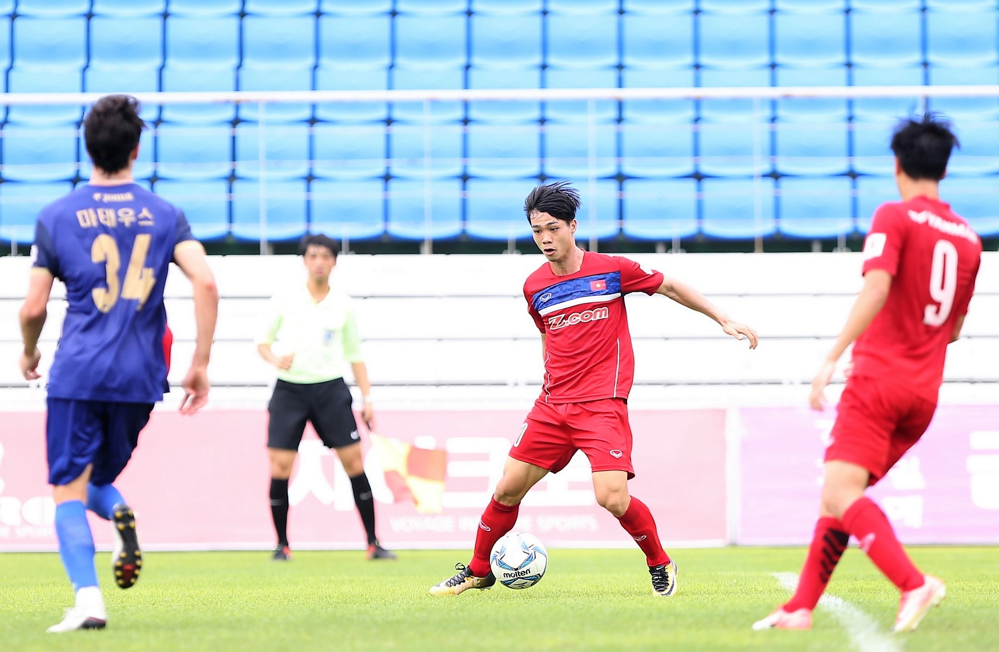 U22 Viet Nam 6-1 Busan FC anh 3