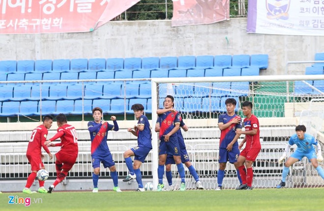 U22 Việt Nam 6-1 Busan FC ảnh 7 U22 Viet Nam 6-1 Busan FC anh 7