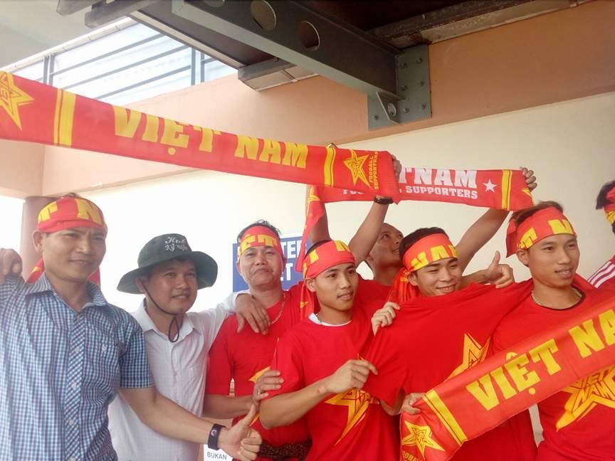 CDV,  co dong vien,  bong da,  SEA Games anh 4