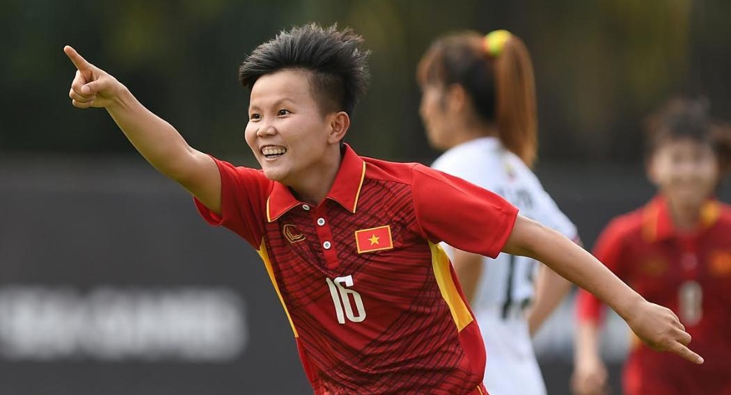 Ha Myanmar, Viet Nam hen Thai Lan o 'chung ket' bong da nu hinh anh