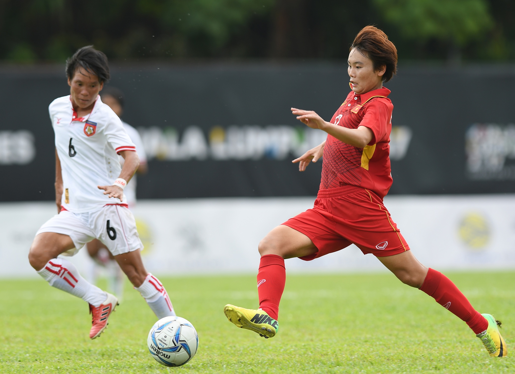 nữ Việt nam vs Myanmar ảnh 2 nu Viet nam vs Myanmar anh 2