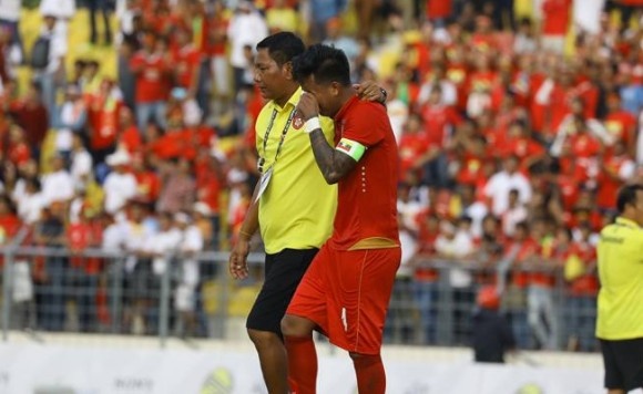 U22 Myanmar khoc nuc no sau that bai truoc Thai Lan hinh anh