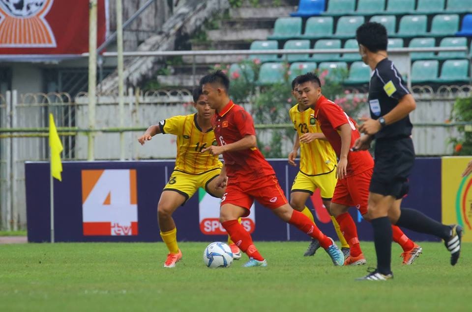 U18 Brunei vs U18 Viet Nam anh 1
