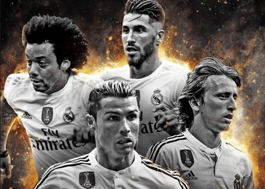 Real thong tri doi hinh tieu bieu nam cua FIFPro hinh anh