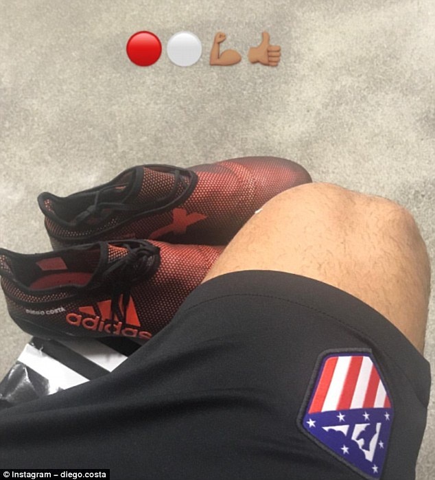 Diego Costa buon rau nhin Chelsea ha Atletico anh 9