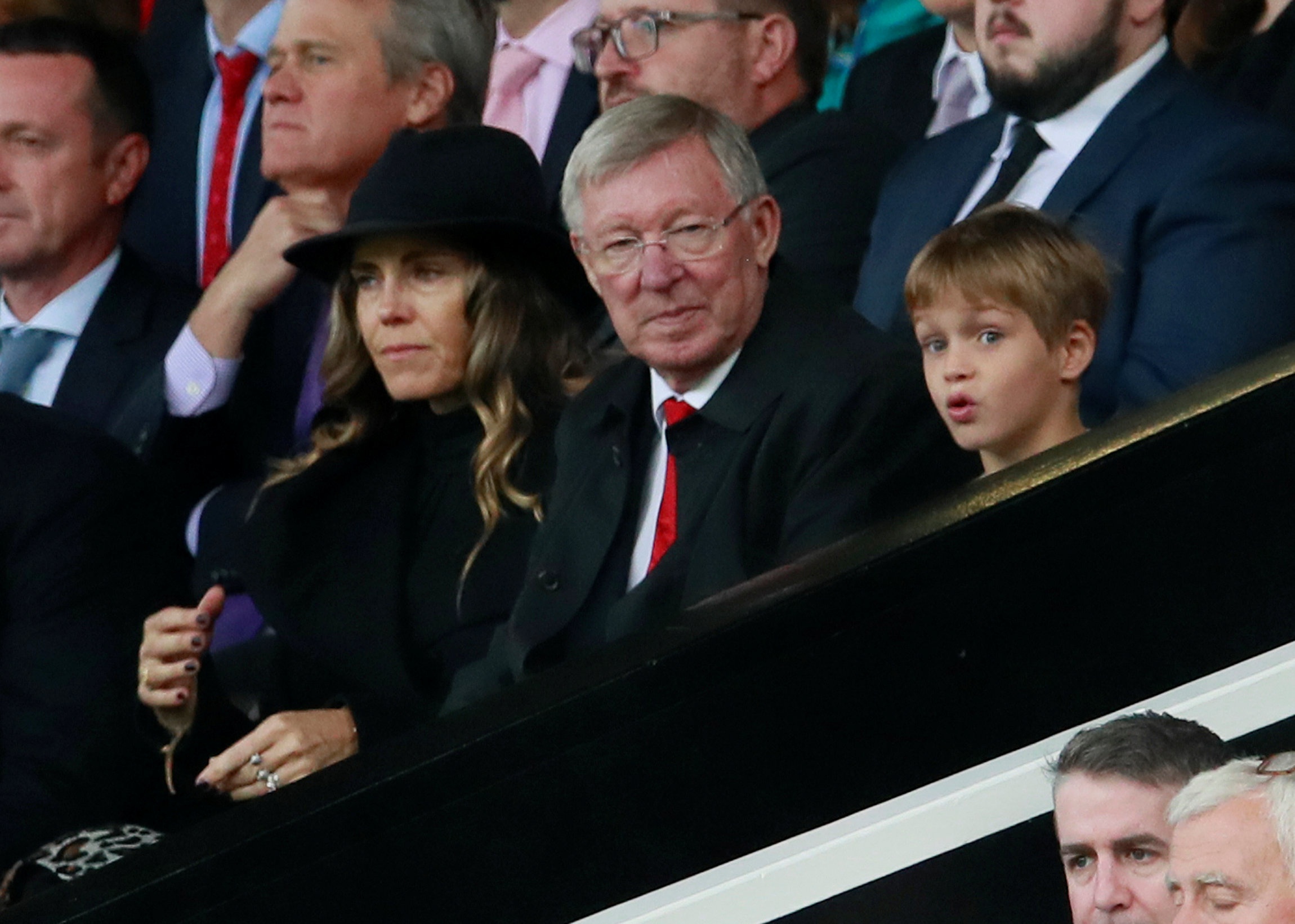 Beckham tro lai Old Trafford anh 5