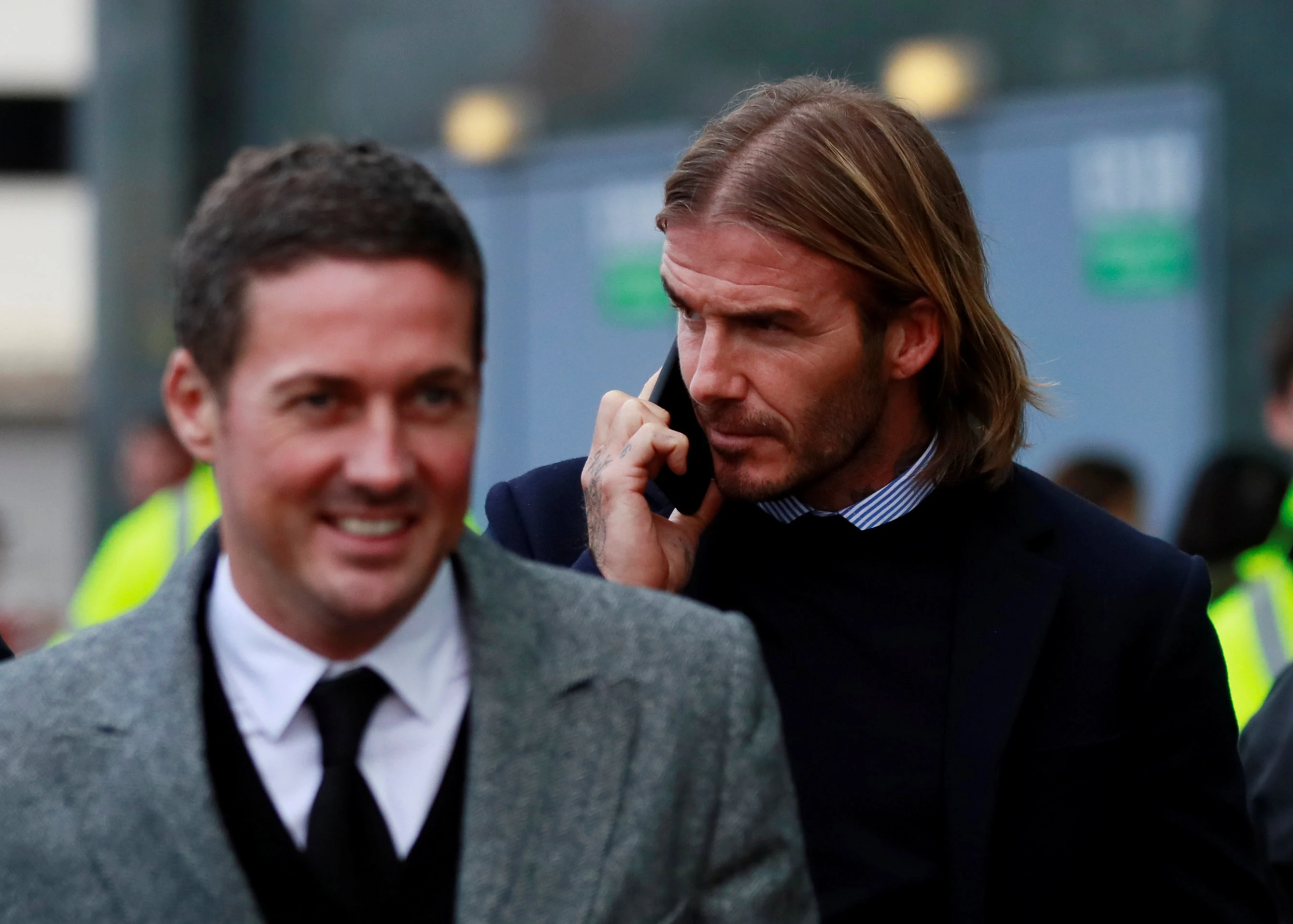 Beckham tro lai Old Trafford anh 6