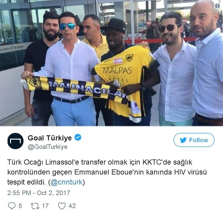 Eboue bi nghi nhiem HIV anh 1