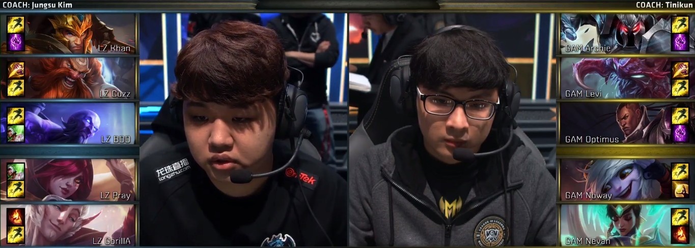 GAM thua Longzhu Gaming anh 1