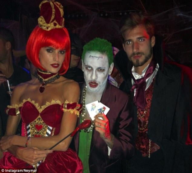 Neymar hoa trang thanh ac nhan Joker anh 4