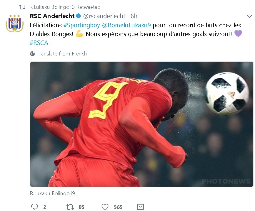 Thế giới ăn mừng hụt kỷ lục của Lukaku ảnh 6 The gioi an mung hut ky luc cua Lukaku anh 6