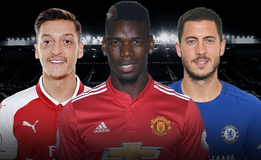 Pogba linh xuong doi hinh hay nhat vong 12 Premier League hinh anh