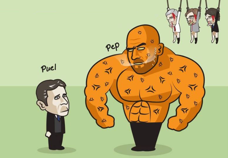 Hi hoa Pep hoa nguoi khong lo huy diet Premier League hinh anh